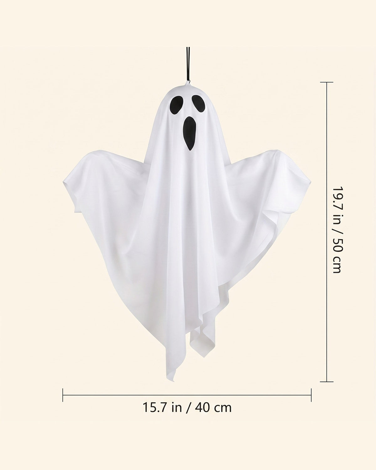 Bo size guide - 19.7 in / 50 cm tall and 15.7 in / 40 cm across